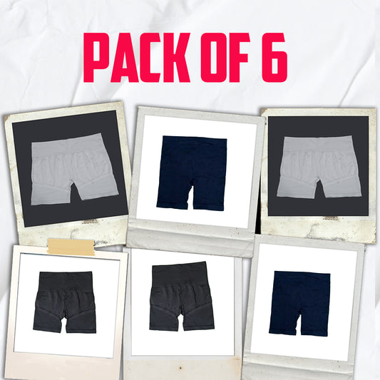 Caliphe Classic Sports Short Pack Of 6